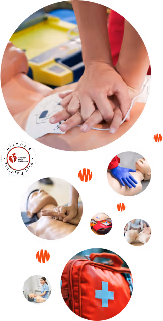 CPR training in action